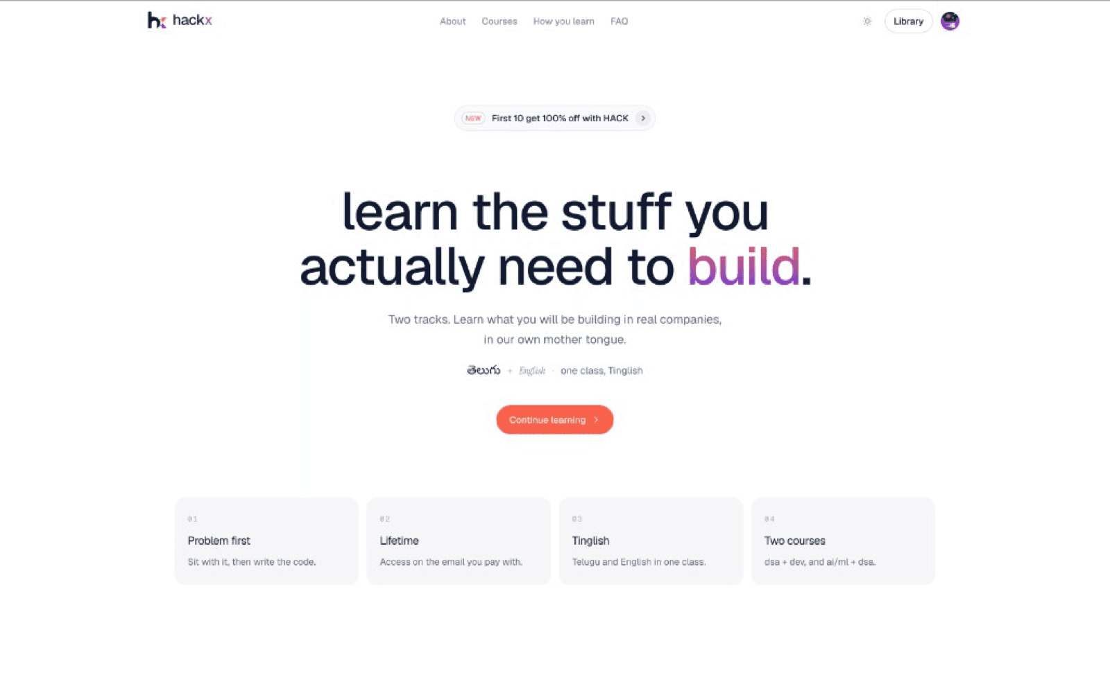 HackX preview